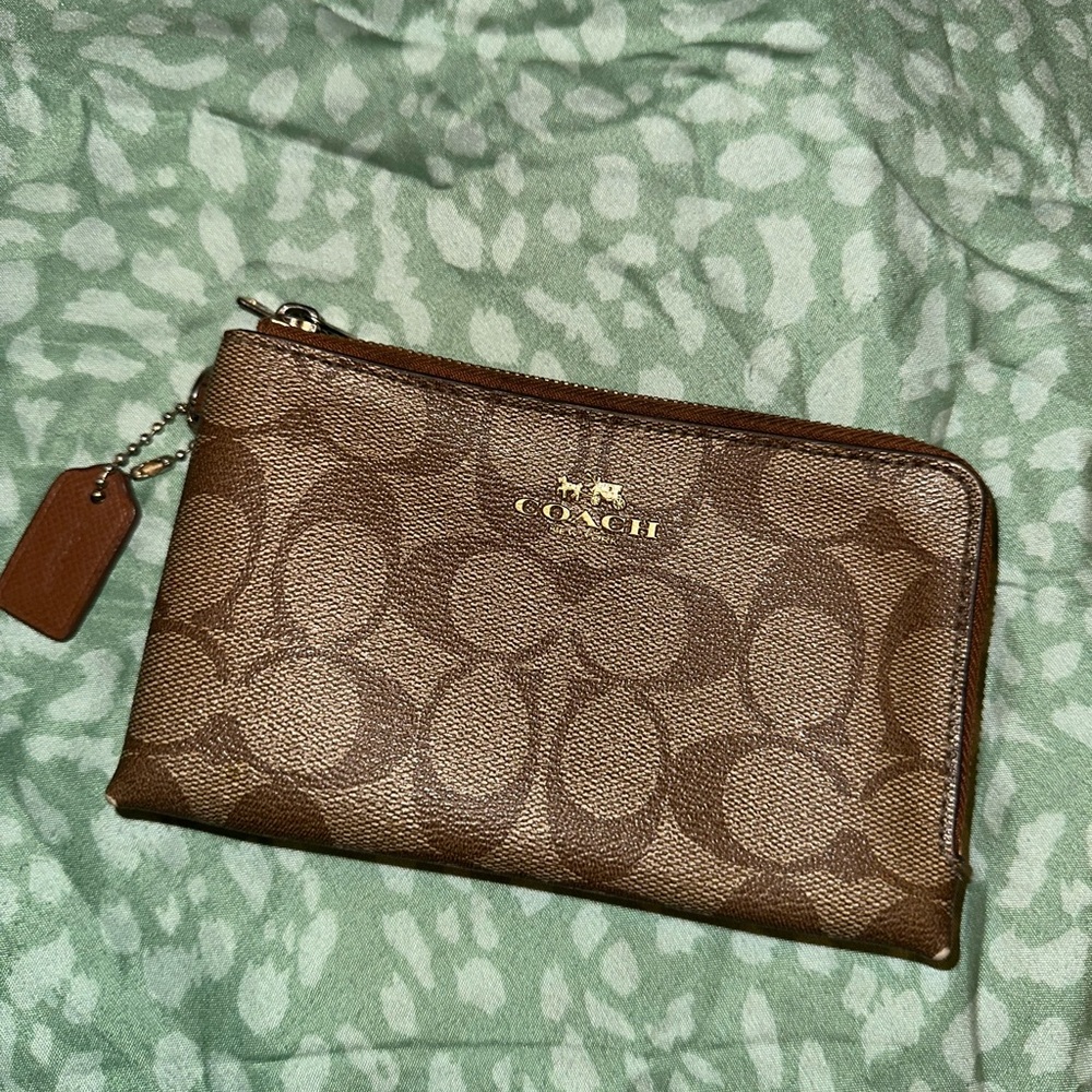 Coach Double Zip Wallet